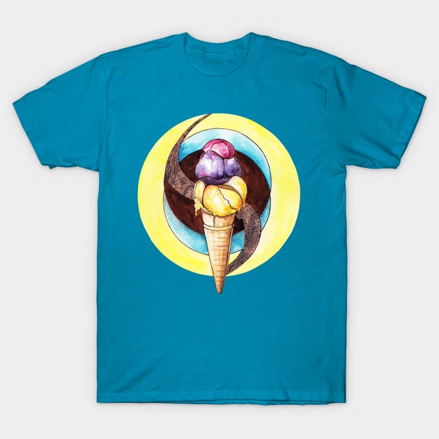 Icecream T-Shirt by Alla_LSK